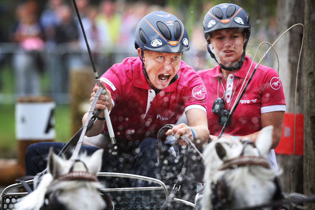 2013 | Breda/ Nederland | Bram Chardon verovert de NK-titel pony vierspan op Outdoor Brabant